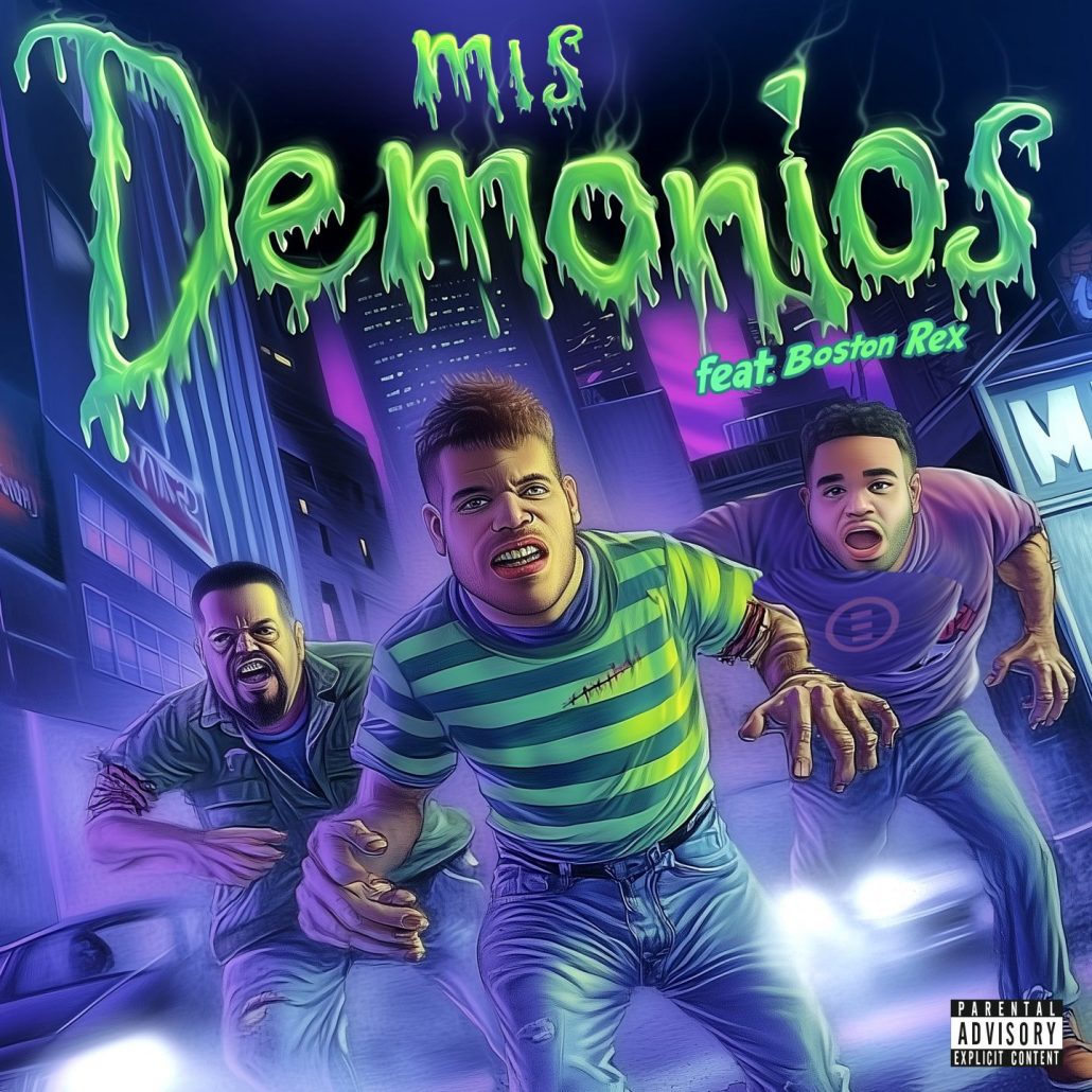 Cover-GoldenSide-MisDemonios-FeatBostonRex-3000px Cover Mis Demonios GoldenSide